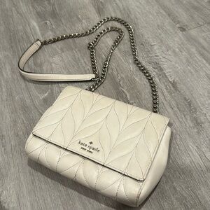 KATE SPADE WHITE SHOULDER BAG